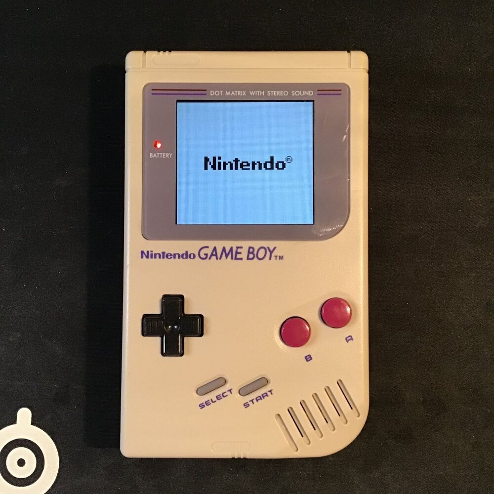 Upgraded Gameboy Original with IPS Screen